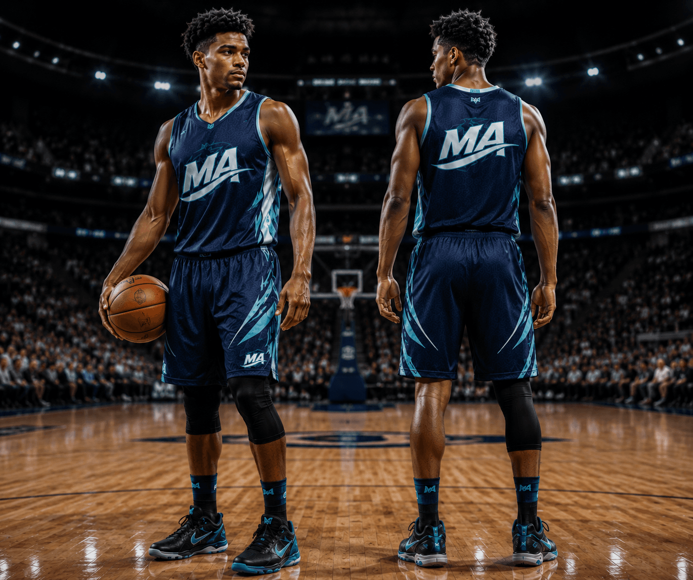 Basketball uniforms