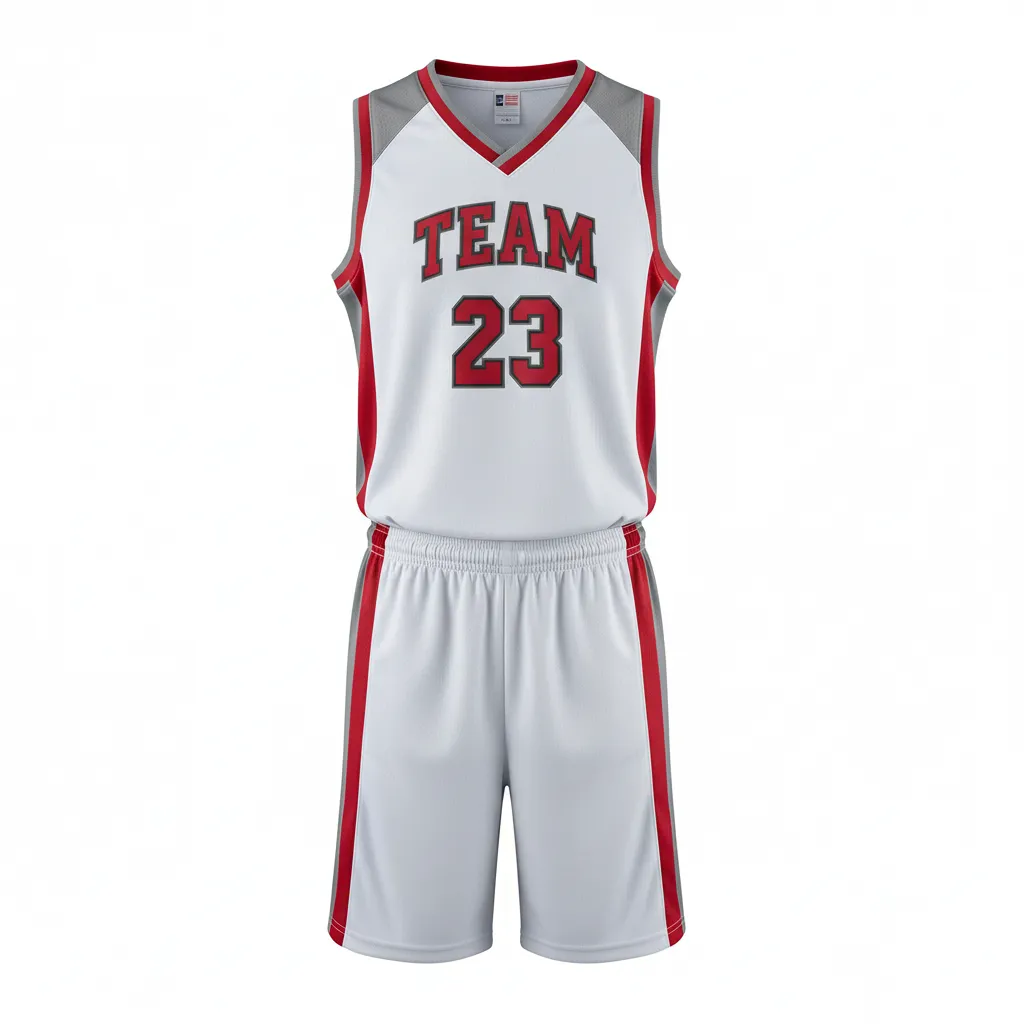 V Neck Basketball Uniforms