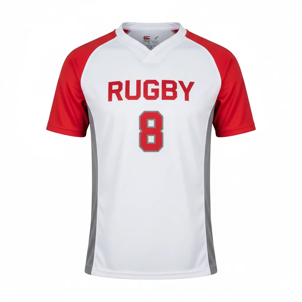 V Neck Rugby Jersey