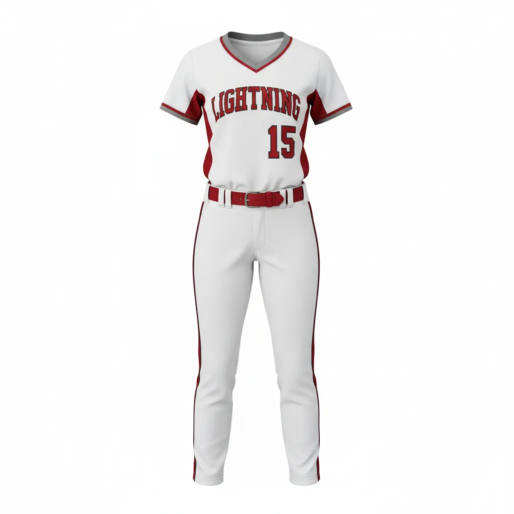 V Neck Softball Uniform