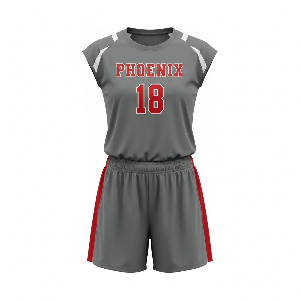 Cap Sleeve Volleyball Uniforms